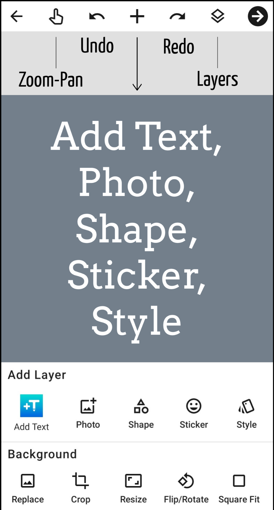 Powerful Photo-Text Editor